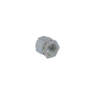 Steel City EK-403, 1'', Zinc Plated Steel, Rigid Conduit 3-Piece Coupling, 1 pc