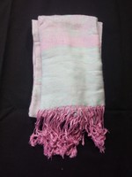 Sax Pashmina Style Shawl - Paisley Mint Pink Sax Pashmina Style Shawl - Paisley Mint Pink