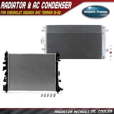 Radiator & AC Condenser Cooling Kit for Chevrolet Equinox GMC Terrain 2018-2022