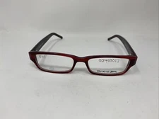 MICHAEL STARS EYEWEAR DEVIOUS WILD BERRY 51/16/145 RED FLEX HINGE EYEGLASS K497
