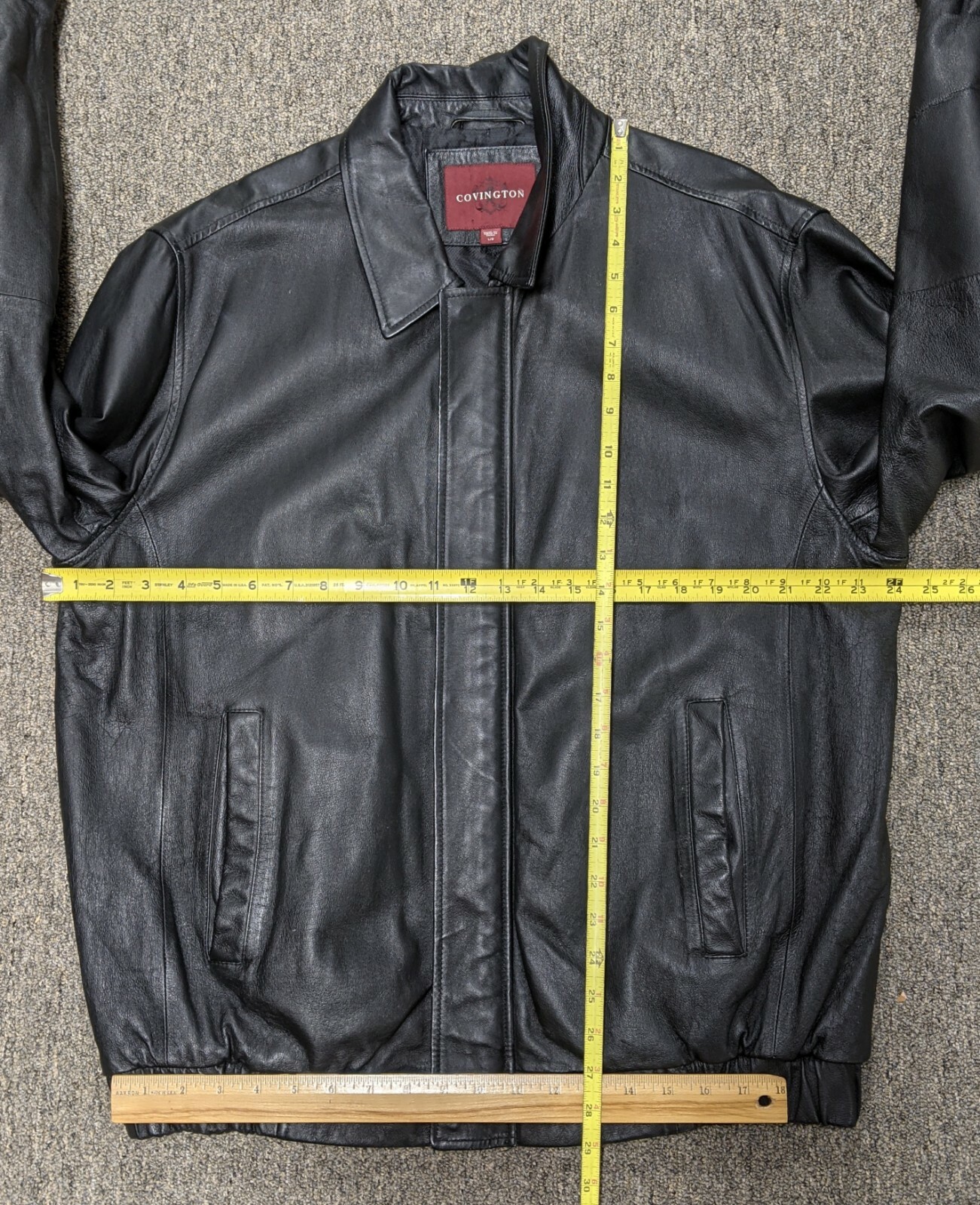 covington leather jacket