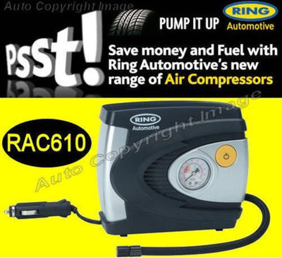 Ring RAC610 12v Plug Analogue Gauge Car 