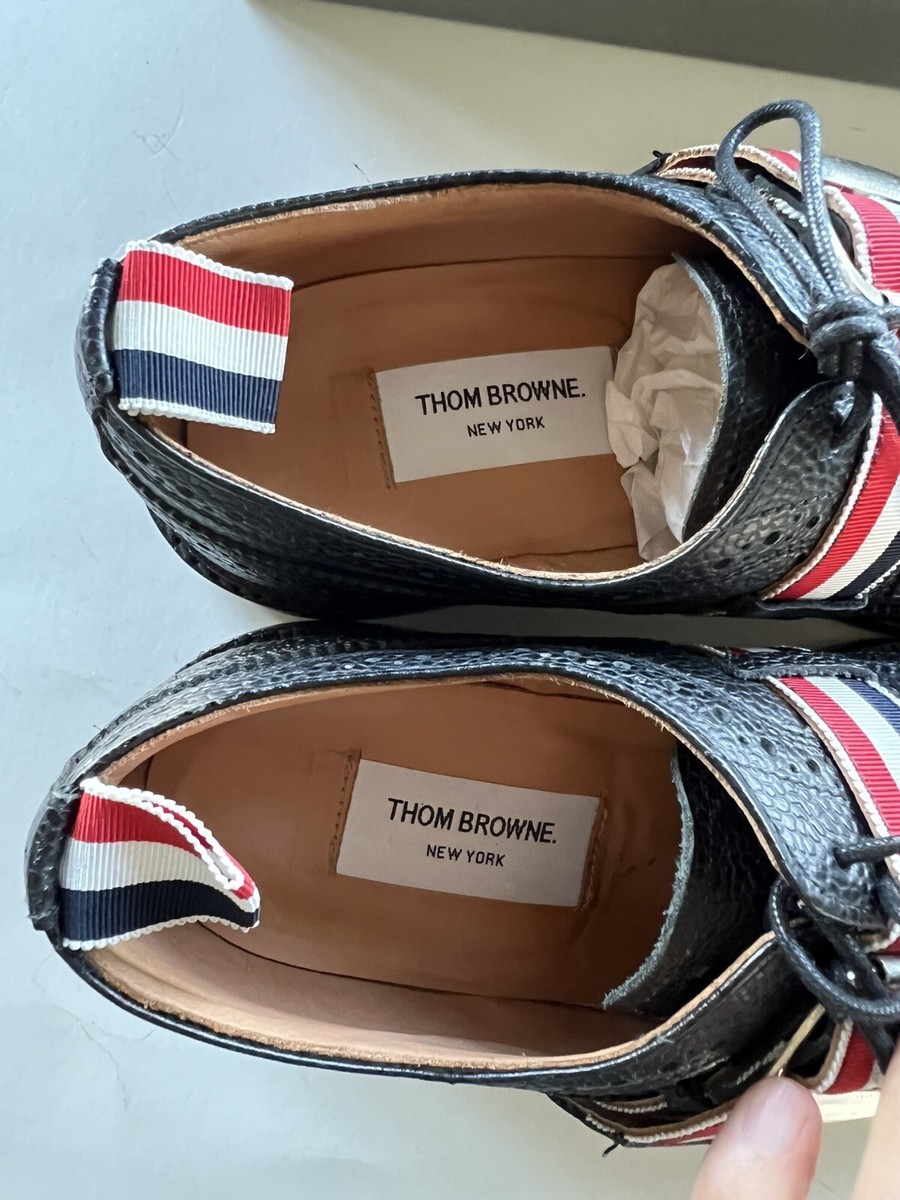 Thom Browne RWB Grosgrain Longwing Shoes 7 | eBay