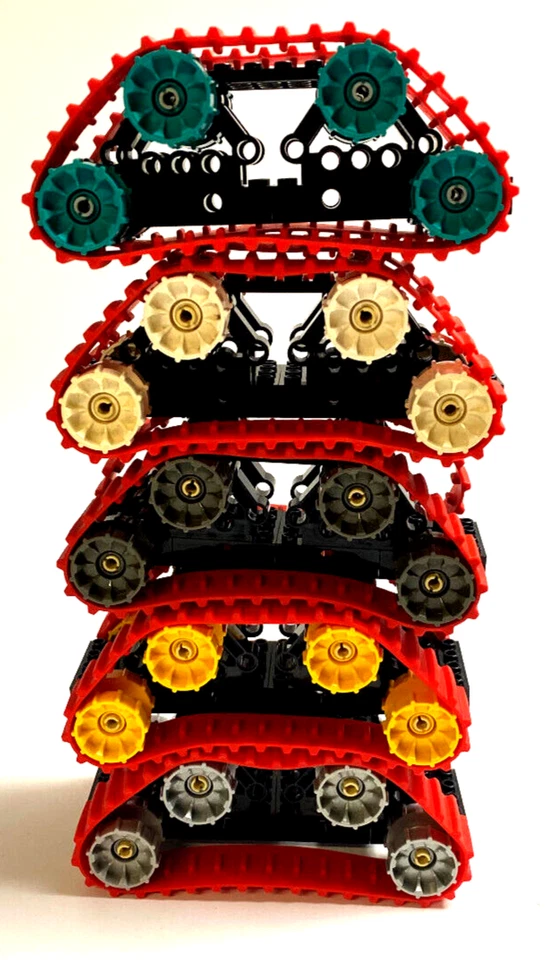 Lego® Technic Kettenfahrzeug Raupenfahrzeug Kette Gummi Raupen Bagger 32007 - Bild 2 von 2