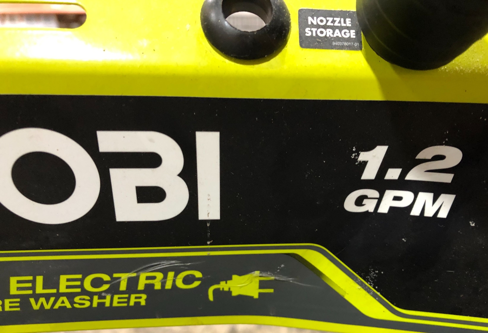 Ryobi RY142300 2,300 PSI 1.2 GPM High Performance Electric Pressure
