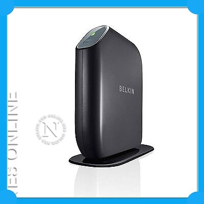 Belkin SHARE N300 Wireless N Router WiFi+1x USB Print Server or Storge F7D3302AU - 第 1/1 張圖片