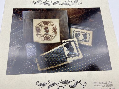 Homespun Elegance Master Quaker Silhouette Counted Cross Stitch Pattern N - Picture 2 of 3