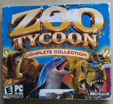 Zoo Tycoon Complete Collection PC CD-ROM Game 2 Disc Set Windows 98/2000/Me/XP