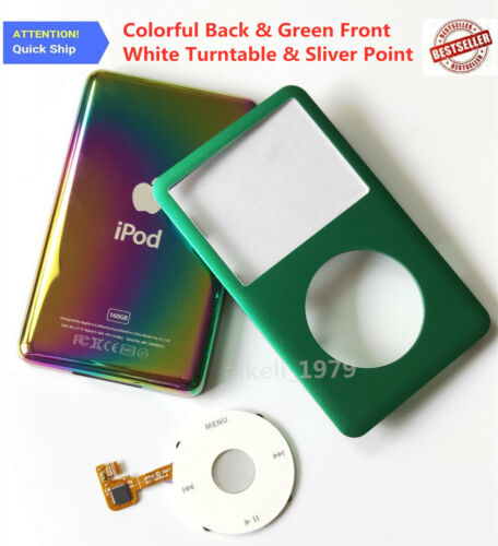 Front Faceplate & Back Case & Clickwheel For ipod Classic 7th 160/256GB THIN - Picture 18 of 19