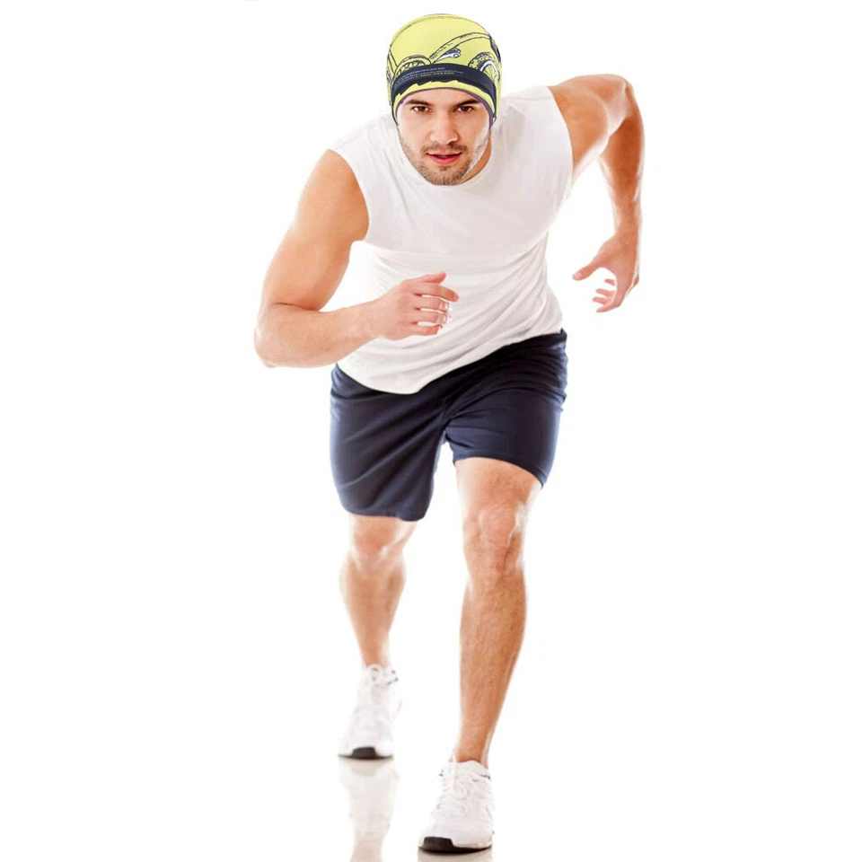 Gorro de invierno polar para hombres/mujeres ciclismo correr a prueba de viento gorra delgada calavera Foto 4 de 4