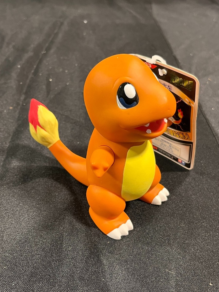 1998 99 Tomy Auldey Pokemon DX Soft Vinyl Figure Charmander NEW W