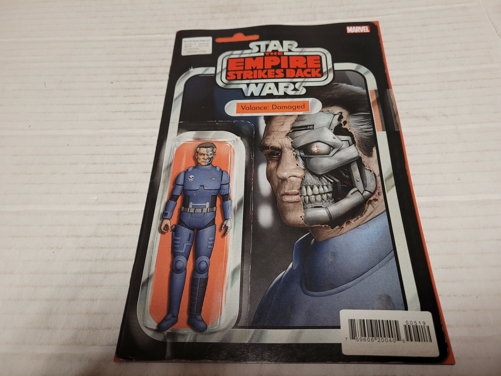 Star Wars War of the Bounty Hunters #5 2021 Marvel Action Figure Variant Cover-image
