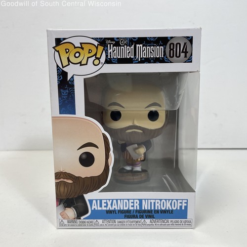 New Funko Pop #804 Haunted Mansion Alexander Nitrokoff Figure | eBay