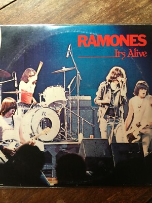 RAMONES IT'S ALIVE ITA GATEFOLD PUNK ROCK RARE LP