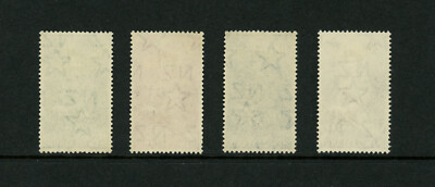 New Zealand Scott # 298B-301 VF OG VLH Queen Elizabeth Stamps Cat