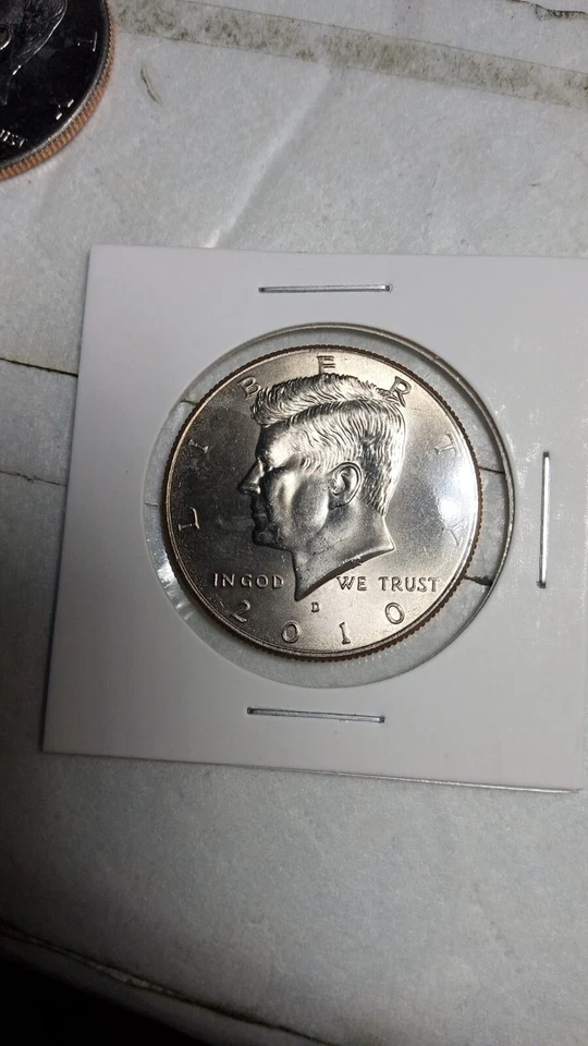 2010-D Brilliant Circulated  JFK Half Dollar Coin! - Image 3 of 4