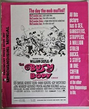 BUSY BODY 12X15 PRESSBOOK 1967 NO CUT OUTS SID CAESAR FRANK FRAZETTA ART