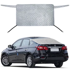 Magnetic 4Layers For Nissan Car Rear Windshield Snow Cover Frost Guard Protector