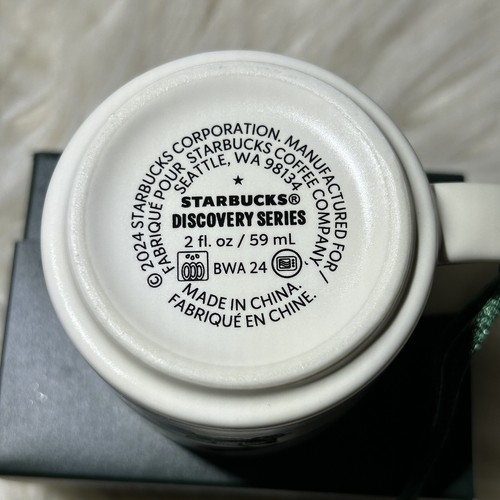 Starbucks MICHIGAN Discovery Series ORNAMENT Expresso Mini Mug 2 oz. NEW! - Picture 5 of 5