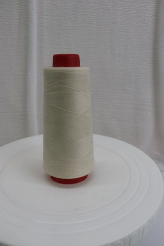SewKay 6000Yds 100% polyester Thread 1 Cone Cream
