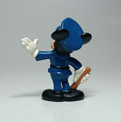 BULLYLAND DISNEY VTG MICKEY MOUSE POLICEMAN BRITISH BOBBY 2.5