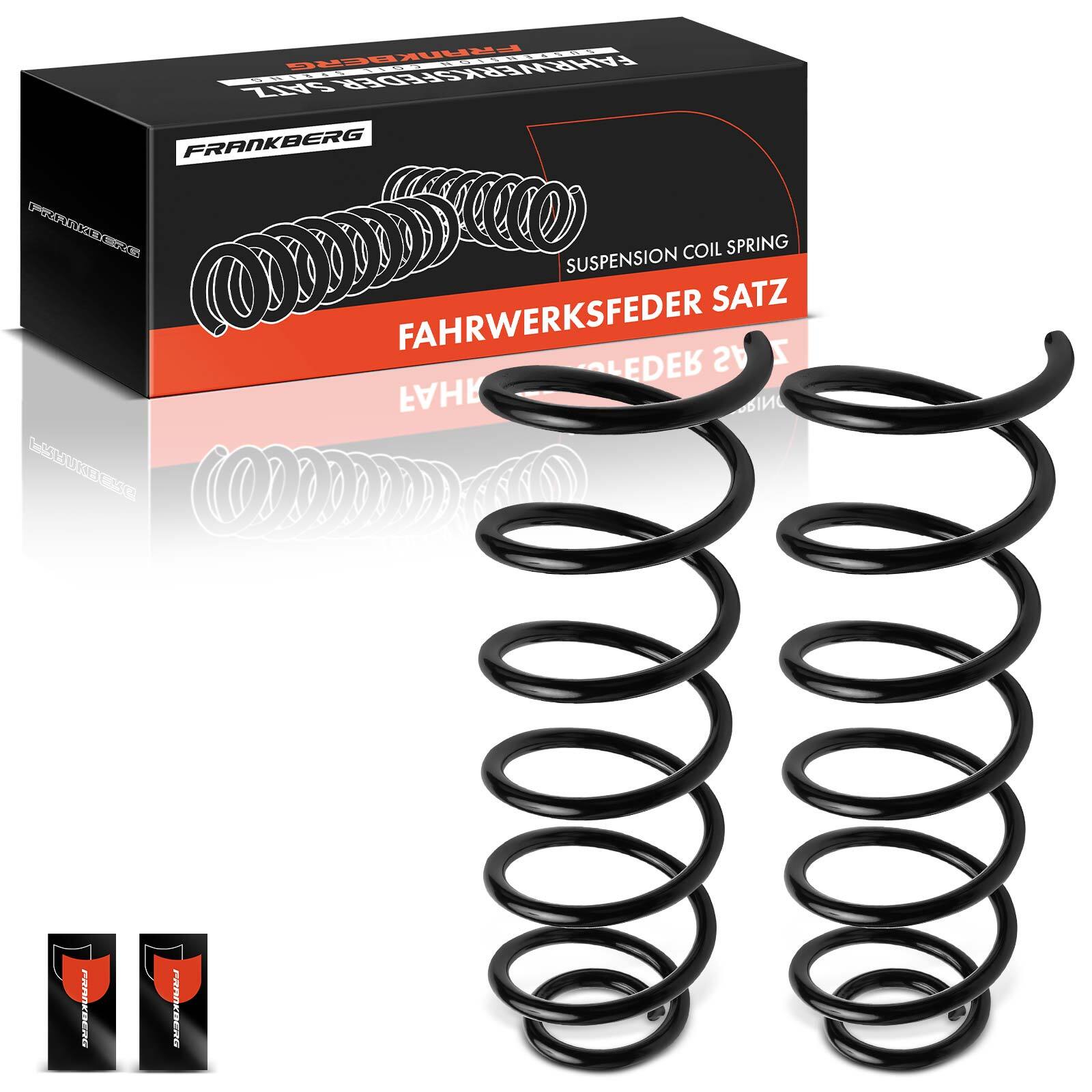 FRANKBERG 2x Coil Spring Set for Citroen C4 Picasso I 2007-2013 Rear RC5768