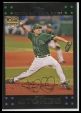 2007 Topps #276 Brian Stokes Tampa Bay Devil Rays