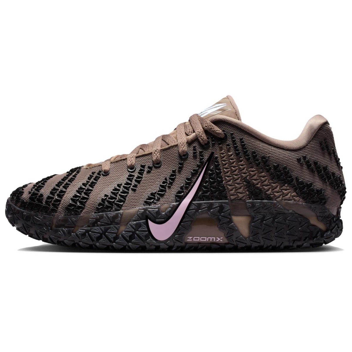 Nike Ja Morant 3 Basketball Shoes Men's Brown Black Pink HF2794