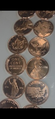 1 oz Copper Round - Many To Choose From