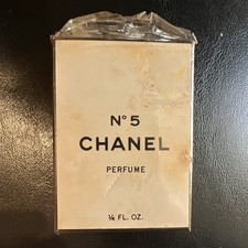 Vintage Chanel N°5 Pure Parfum Extrait 1/4 fl oz Sealed/Original Box Circa 1960s