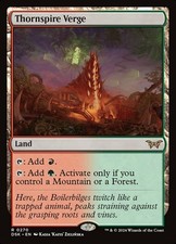 MTG Thornspire Verge, NM-Mint, English Duskmourn: House of Horror