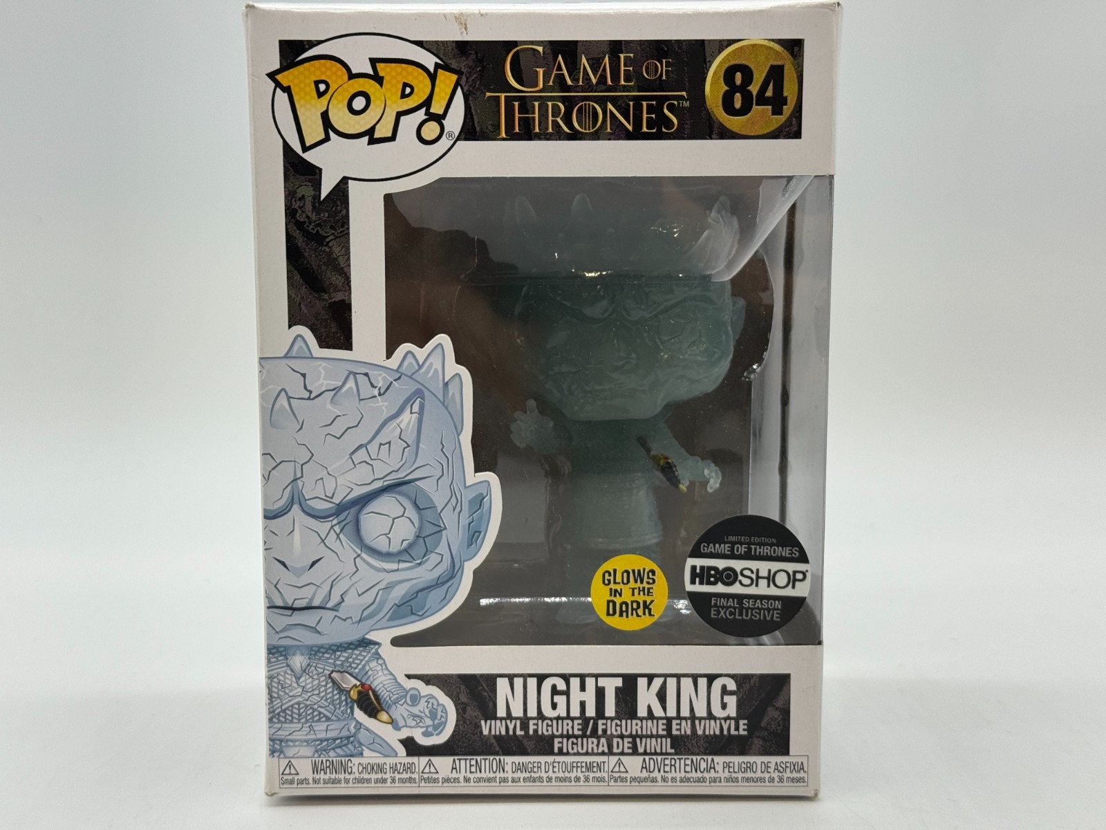 NEW Funko POP! Game of Thrones Night King Glow in the Dark V