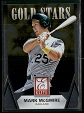 2015 Panini Elite #22 Mark McGwire Gold Stars