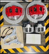 Genesis GV80 Rear Big Brake Kit 4 Pot  Upgrade 380×31 Drilled Rotors EPB System