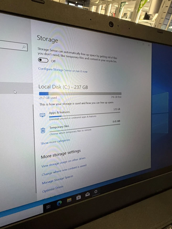Lenovo ThinkPad L580 · i5-8550U · 8GB · 256GB, photo 4 of 5