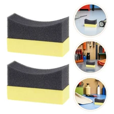  30 Pcs Tire Brush for Shine Car Wax Applicator Sponges Detailing