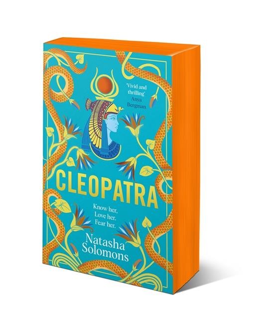 Cleopatra by Natasha Solomons Orange Sprayed Edges Paperback Book