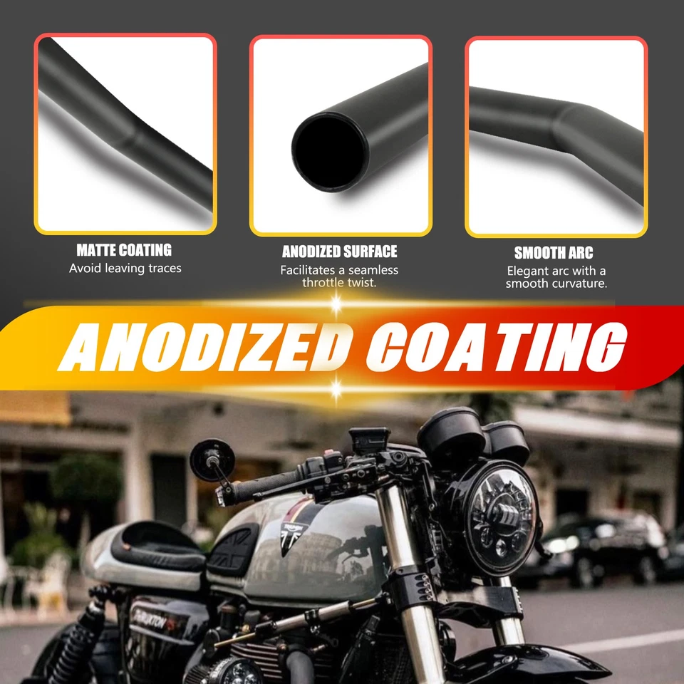 适用于 Buell Lightning XB9SX XB12S XB9R XB12R 摩托车车把 25 毫米拖杆 — 第 3/4 张图片