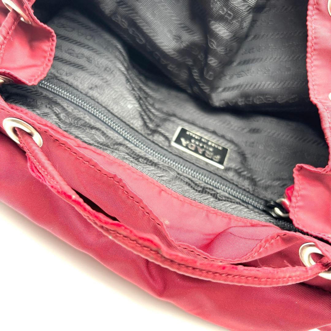 Excellent Condition Prada Backpack Bag Triangle L… - image 9