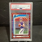 2024 Panini Donruss J.J. McCarthy #303 Optic Red Wave Prizm (RC) PSA 9 MINT 🔥