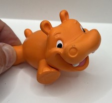 2014 Elefun And Friends Mousetrap Game Replacement Piece Part Orange Hippo F
