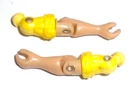 GI Joe Figure Part 1989 Python Tele-Viper       Arm Set      C7 STRESS CRACKS