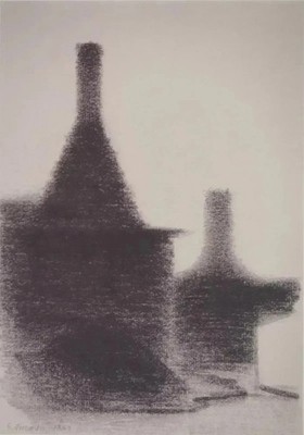 Gunnar NORRMAN: Schweden, Die Aal Räuchereien, Signierte Heliogravur, 1992