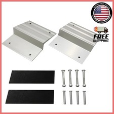 Heavy-Duty Aluminum Ramp Top Kit 2 Pack - 1400 lb Capacity for Utility Use