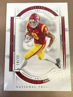 2024 Panini National Treasures Collegiate - Amon-Ra St. Brown #16 /99