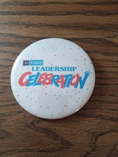 Vintage Ford Motor Company Leadership Celebration Pin 1980s Era Advertising Pin