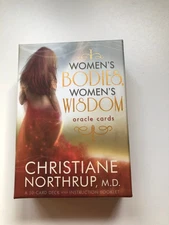 Christiane Northrup Women's Bodies Wisdom Oracle Cards  Card Deck New Sealed