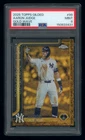 2025 Topps Gilded Gold Wave #99 Aaron Judge 59/75 PSA 9 YANKEES