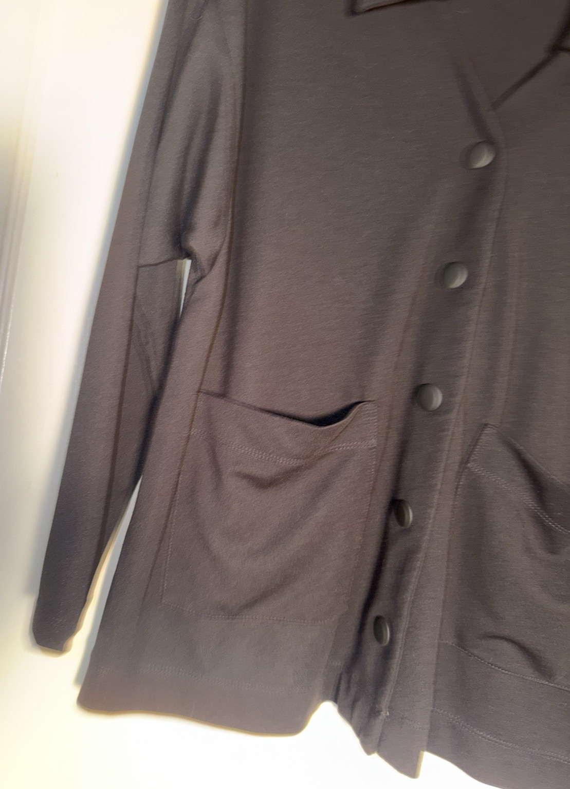 Cabi Elemental Topper Snap Front Patch Pocket Shi… - image 5