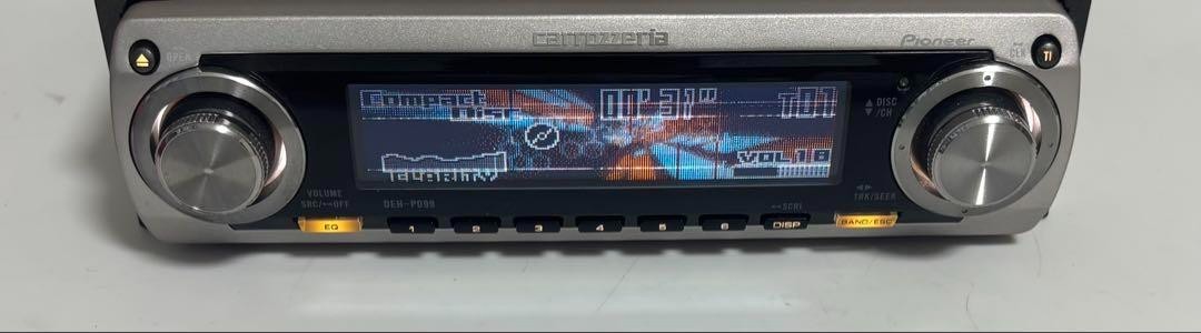 Pioneer deh-p7 MP3/WMAラジオチューナー Pioneer deh-p7 MP3/WMAラジオチューナー Pioneer DEH-P7 1DIN